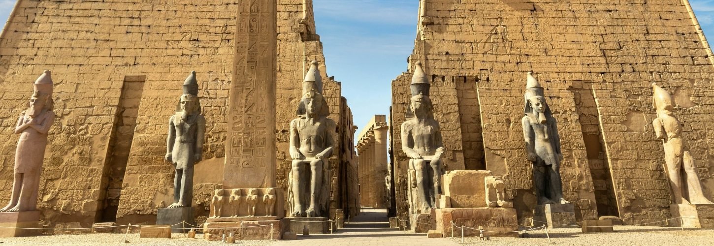 Facade of Luxor Temple