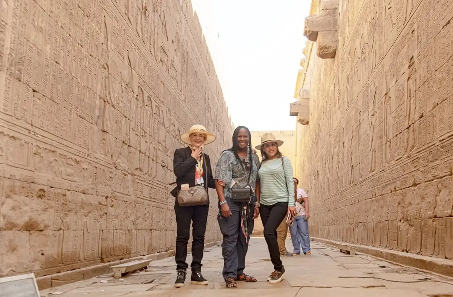 A very beautiful picture of one of the customers in Luxor