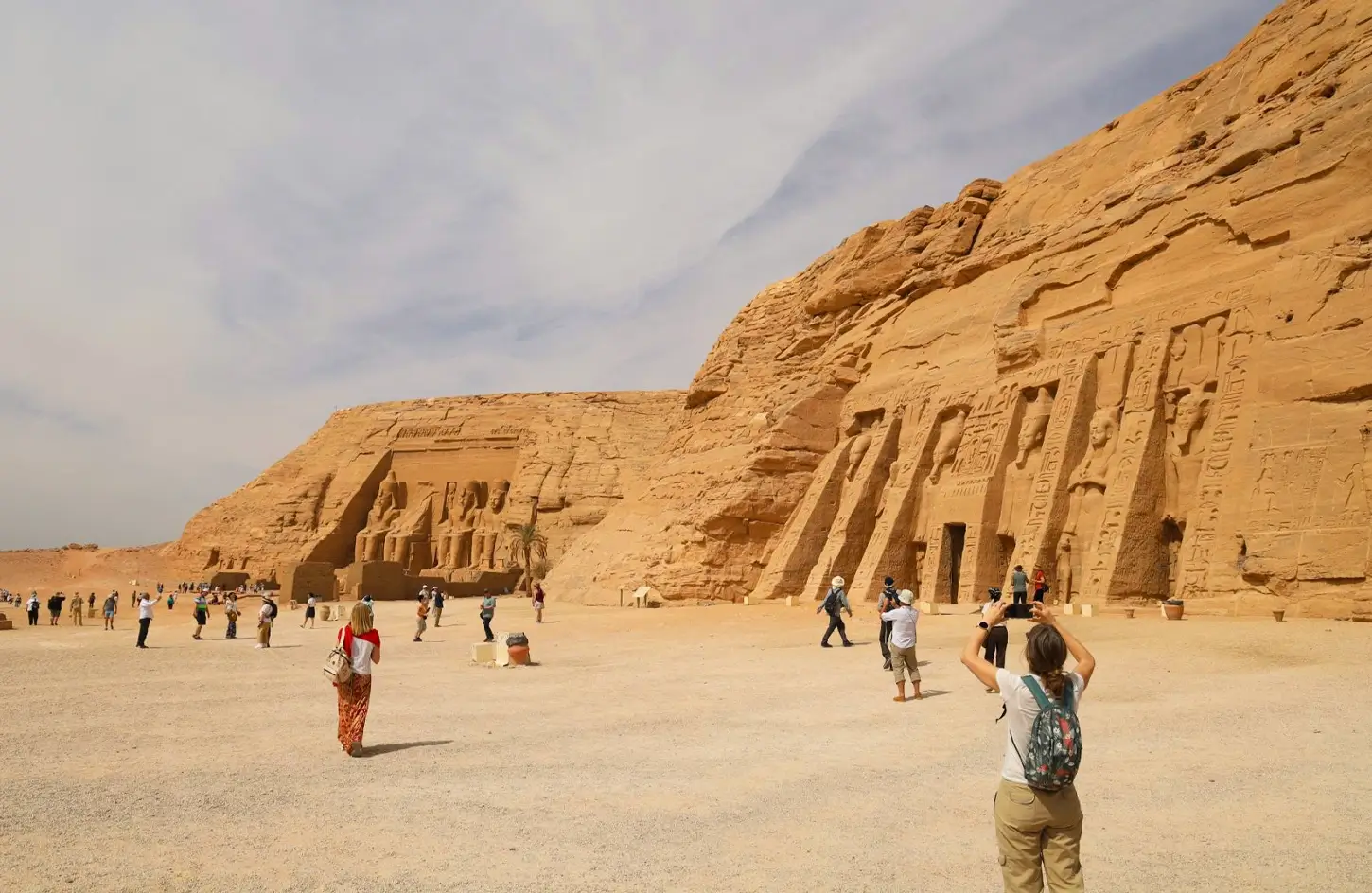 The Temple of Queen Nefertari (Hathor) at Abu Simbel