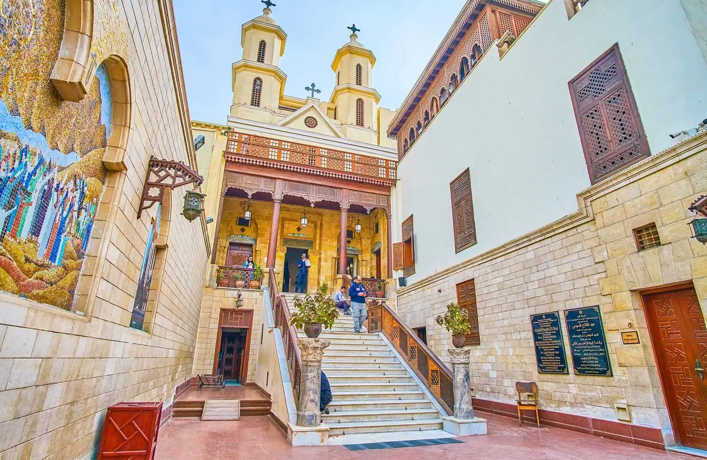 The Hanging Church in Coptic Cairo