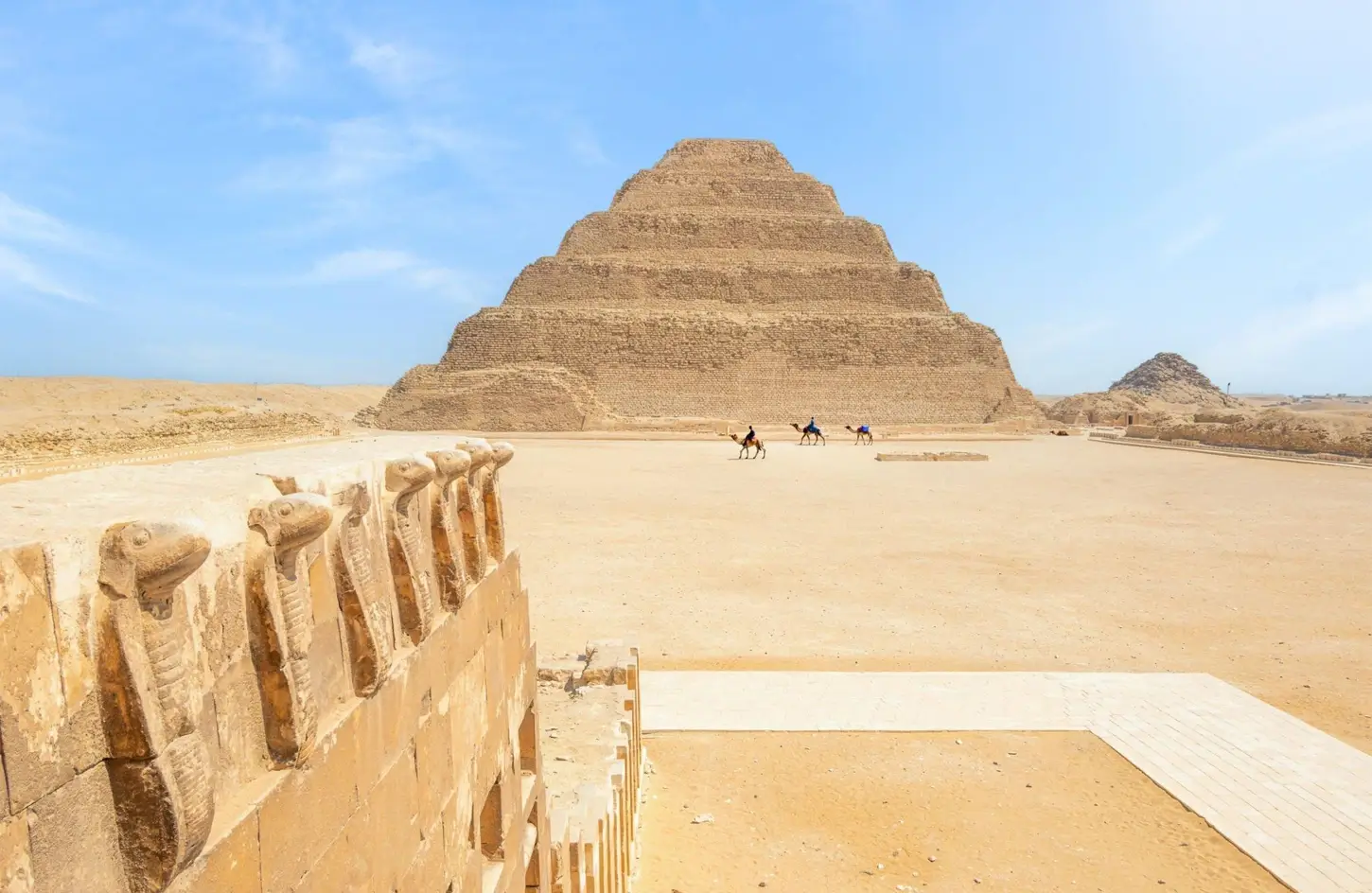 The Step Pyramid of Djoser at Sakkara