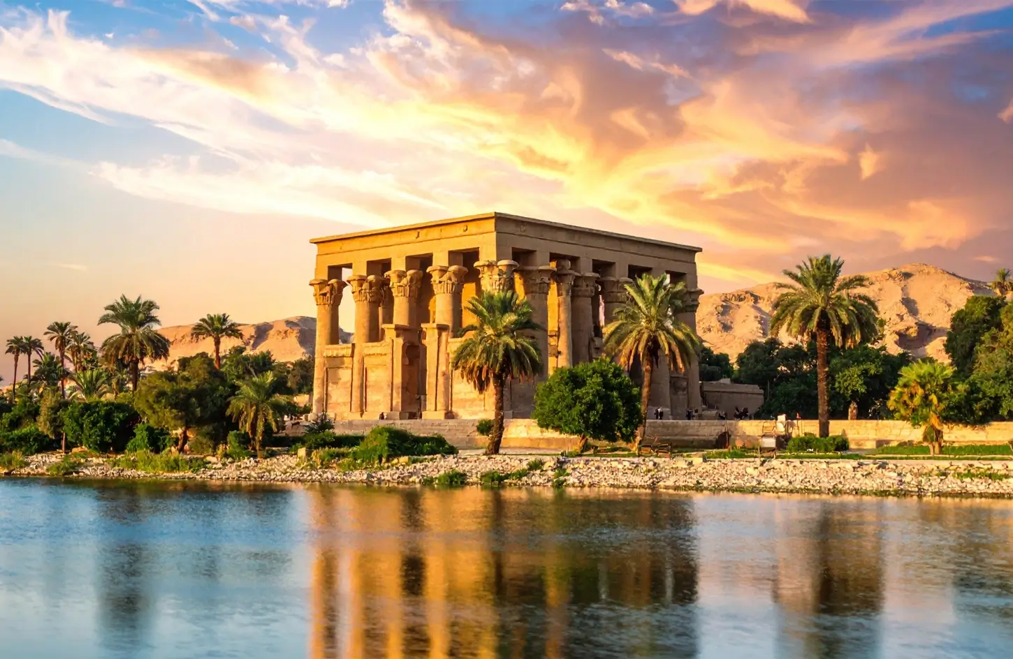 Philae Temple on Agilkia Island, Aswan